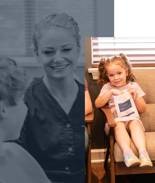 photo of patients smiling during visit